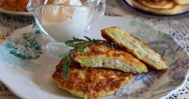 Рецепт Ленивых беляшей из кабачков