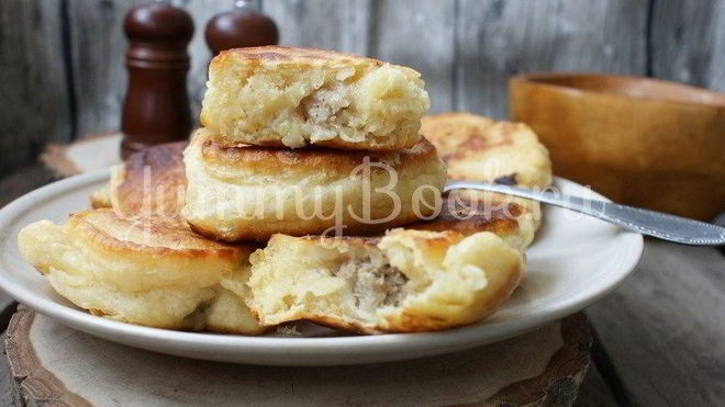 Рецепт ленивых беляшей на кефире