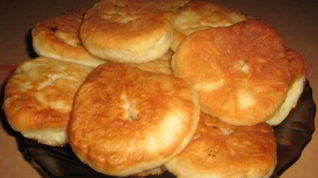 Рецепт Пышных беляшей с мясом на сковороде