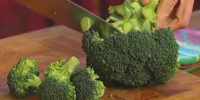 Рецепт брускетты с брокколи, чили и чесноком