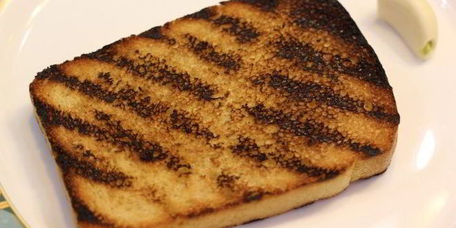 Рецепт брускетты с фасолью и яйцом пашот