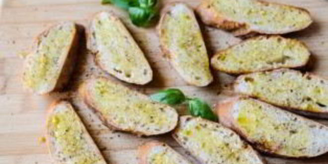 Рецепт брускетты с овощами