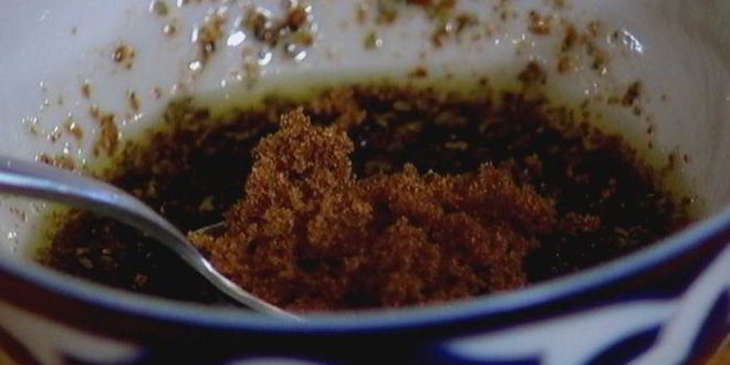 Рецепт брускетты с помидорами-гриль и артишоками