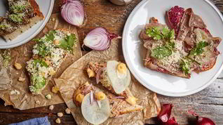 Рецепт Брускетты с тунцом