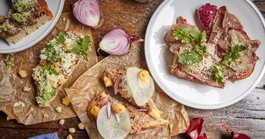 Рецепт Брускетты с тунцом