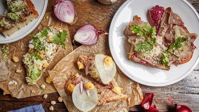 Рецепт Брускетты с тунцом