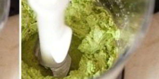 Рецепт брускетты с зеленым горошком и креветками