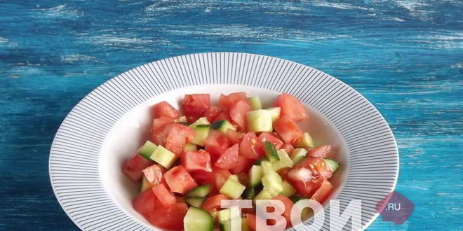 Рецепт брускетты со свежими овощами