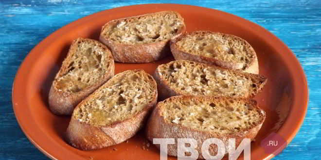 Рецепт брускетты со свежими овощами