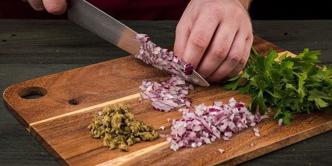 Рецепт горячих брускетт