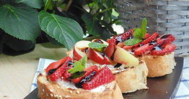 Рецепт Летних брускетт