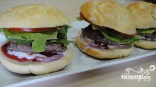 Рецепт Американского бургера