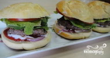 Рецепт Американского бургера