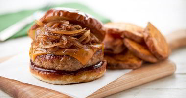 Рецепт Барбекю бургер