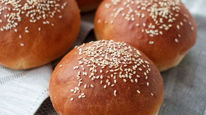 Рецепт булочек для бургера