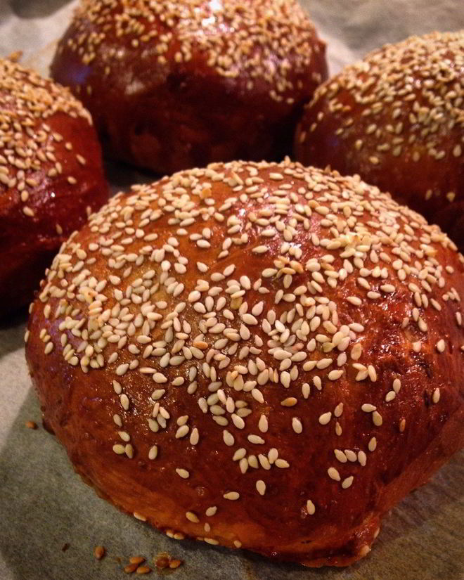 Рецепт булочек для бургера