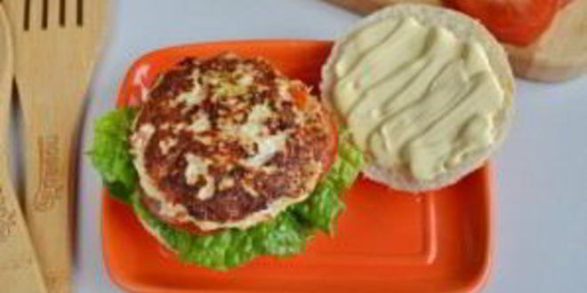 Рецепт бургера с индейкой в азиатском стиле