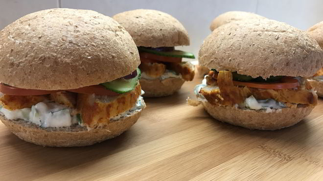 Рецепт Бургера с курочкой