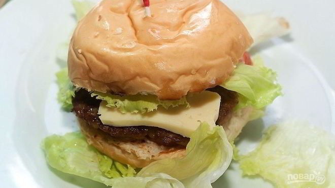 Рецепт бургера