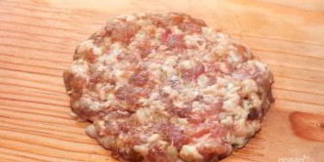 Рецепт бургера