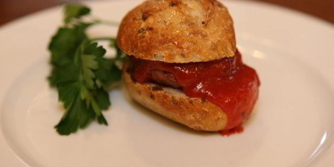 Рецепт Детских гамбургеров с домашним кетчупом