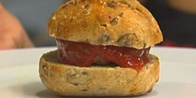 Рецепт детских гамбургеров с домашним кетчупом