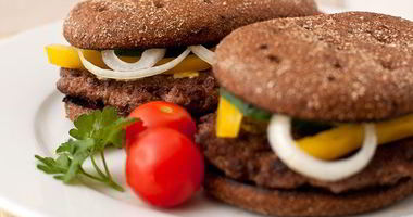 Рецепт Домашнего гамбургера с ржаным хлебом