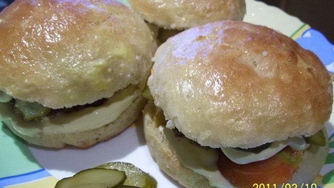 Рецепт домашнего гамбургера