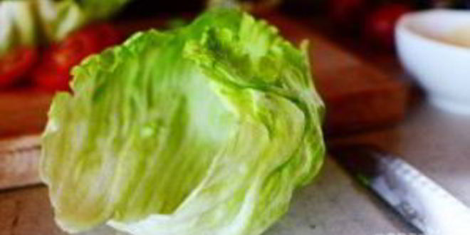 Рецепт гамбургера на салатных листьях