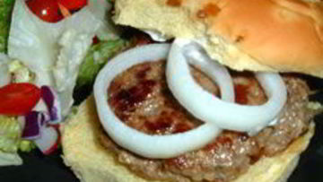 Рецепт Гамбургеров из бараньего фарша с фенхелем