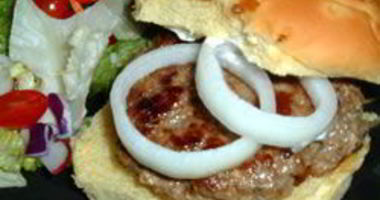 Рецепт Гамбургеров из бараньего фарша с фенхелем