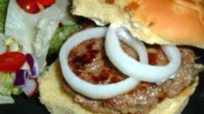 Рецепт гамбургеров из бараньего фарша с фенхелем