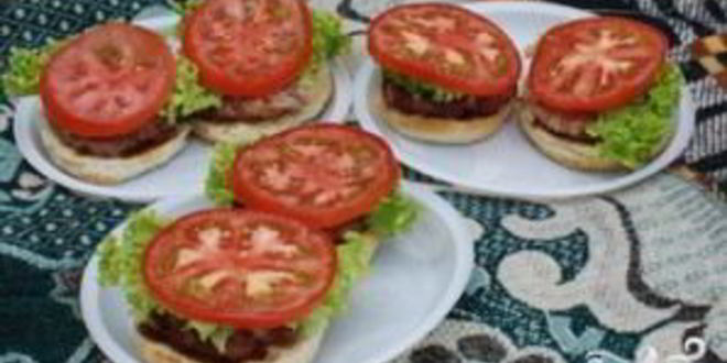 Рецепт гамбургеров на мангале