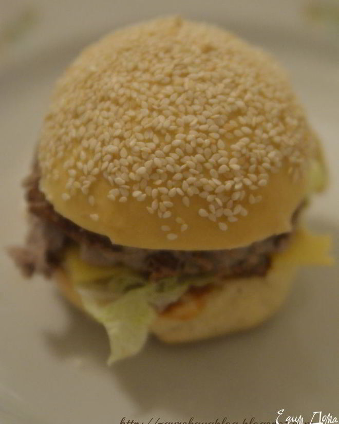 Рецепт гамбургеров
