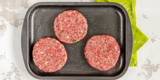 Рецепт классического бургера с луком фри