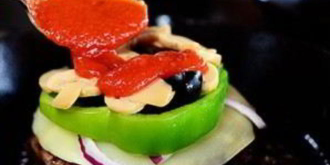 Рецепт пиццы-бургера