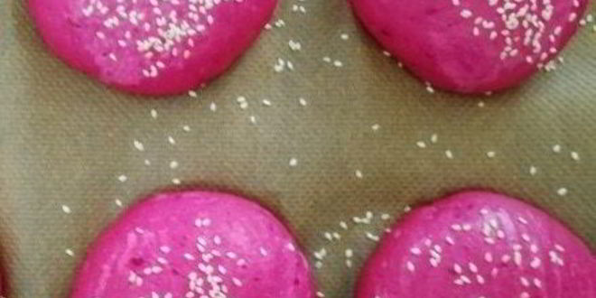 Рецепт розового бургера с нежнейшей котлетой