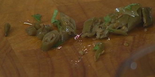 Рецепт рыбного гамбургера с манго-майонезом