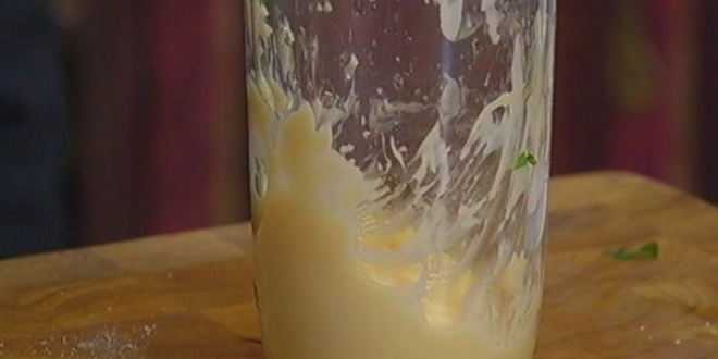 Рецепт рыбного гамбургера с манго-майонезом