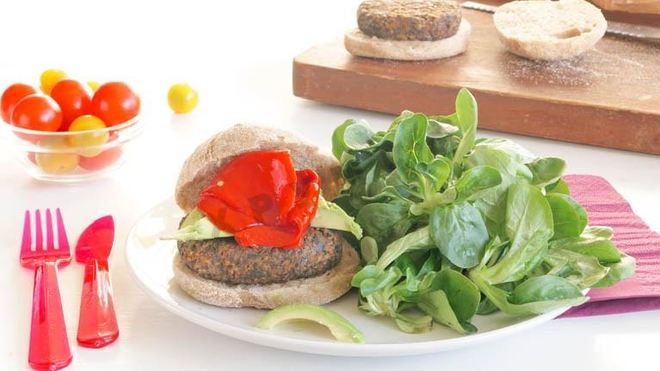 Рецепт вегетарианских бургеров с грибами