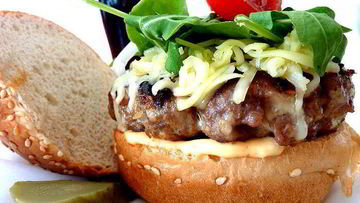 Рецепт Юго-западного Бургер из индюшки