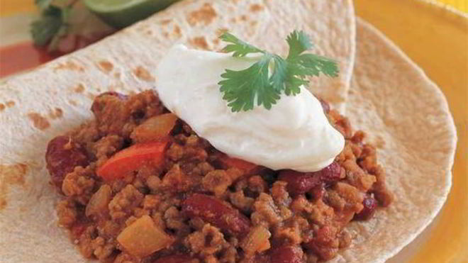 Рецепт ароматного буритоса с помидорами