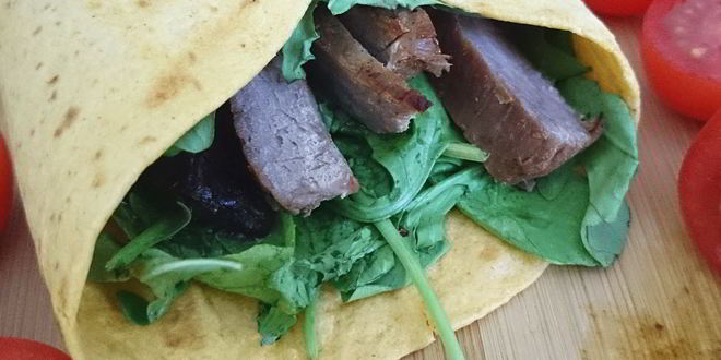 Рецепт Буррито гриль с говядиной и черносливом