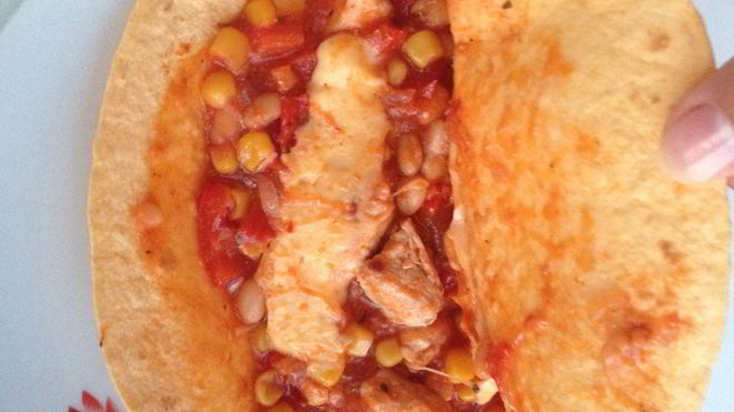 Рецепт буррито с филе