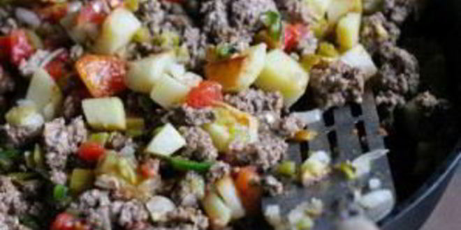 Рецепт буррито с говядиной и картофелем