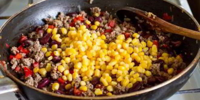 Рецепт буррито с говядиной и красной фасолью