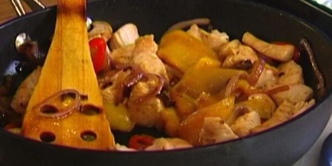 Рецепт буррито с индейкой, помидорами и сыром