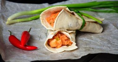 Рецепт Буррито с курицей и рисом