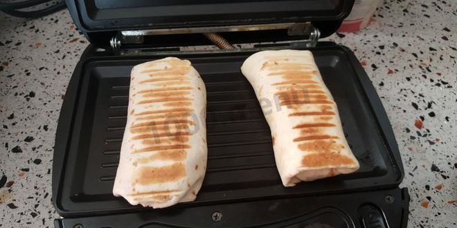 Рецепт буррито с курицей и стручковой фасолью