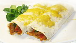 Рецепт Буррито с мясом и авокадо